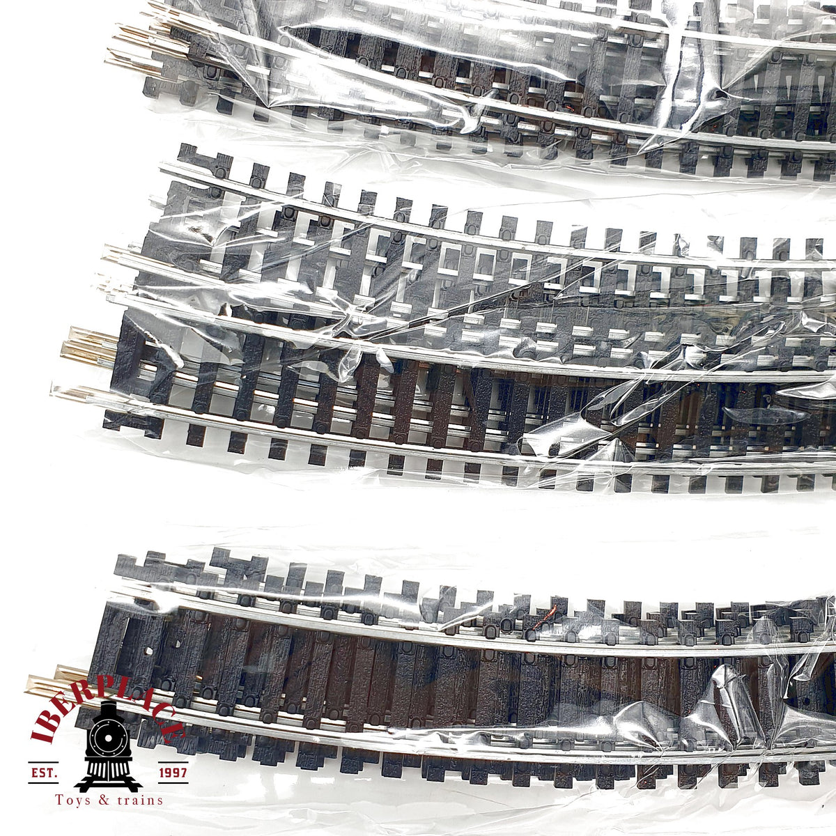 ♻️ 25x vias curvas made in slovenia R18º 30º🟢 GRADE A Escala H0 1:87