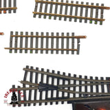 ♻️ Flesichmann 15x Vías rectas, curvas, de conexion, Desvíos Manuales 🟡 GRADE B 🔴 GRADE C Escala H0 1:87