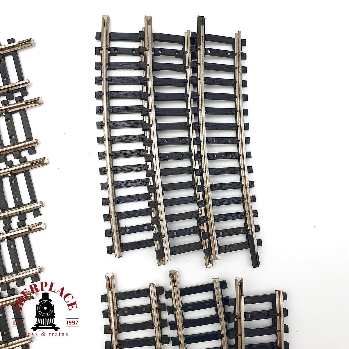 ♻️ Rivarossi 35x vías curvas y rectas S-148 S-150 🟢 GRADE A 🟡 GRADE B Escala H0 1:87