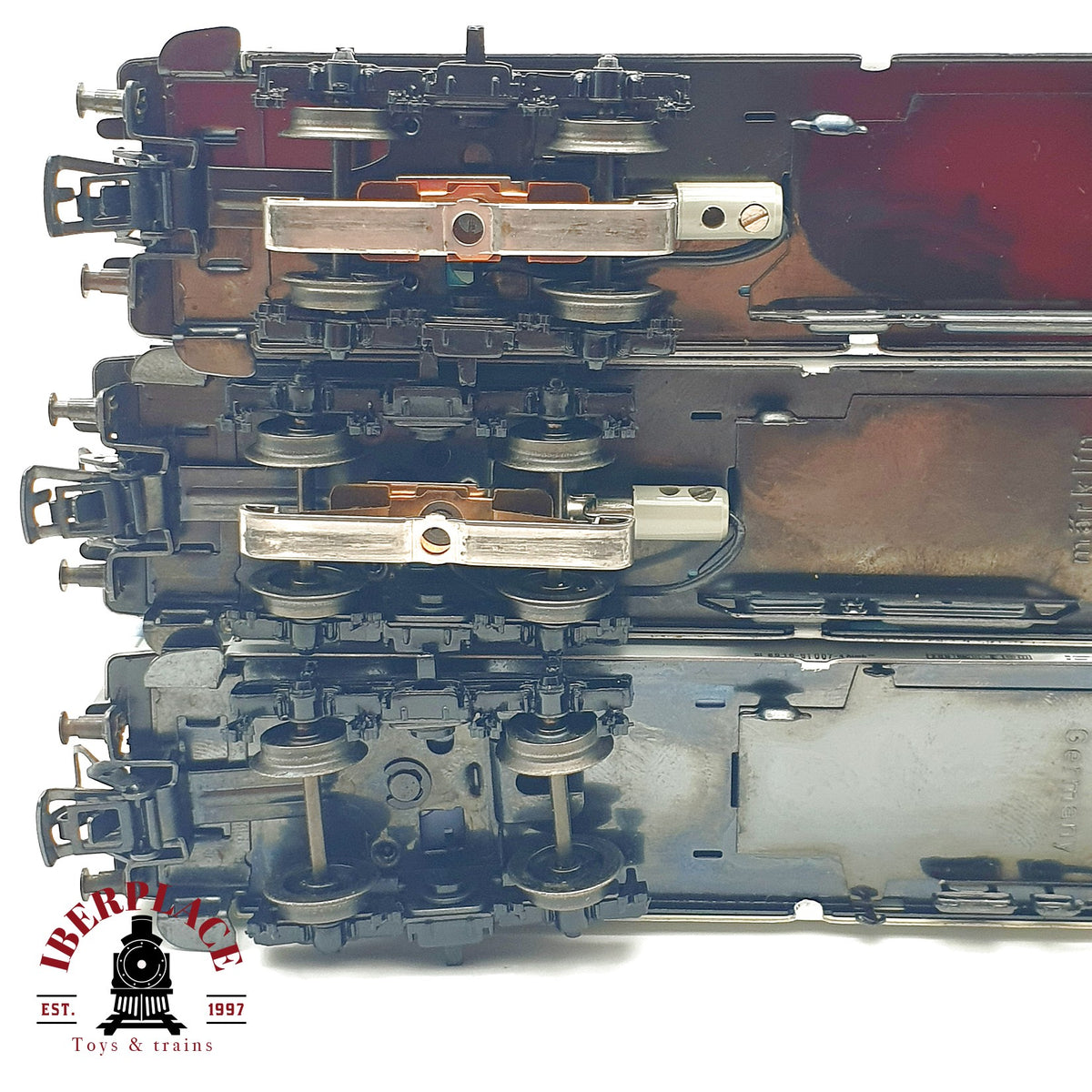 ♻️✨ Märklin Set 3x vagones InterRegio DB 4027 4032 1a 2a clase Chapa Escala H0 1:87