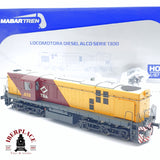 🆕  Mabar - 81314 Locomotora diesel Alco 1300 TBA modelo DC nueva con caja H0 escala 1:87