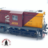 🆕  Mabar - 81314 Locomotora diesel Alco 1300 TBA modelo DC nueva con caja H0 escala 1:87