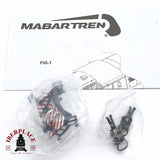 🆕  Mabar - 81314 Locomotora diesel Alco 1300 TBA modelo DC nueva con caja H0 escala 1:87