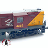 🆕  Mabar - 81314 Locomotora diesel Alco 1300 TBA modelo DC nueva con caja H0 escala 1:87