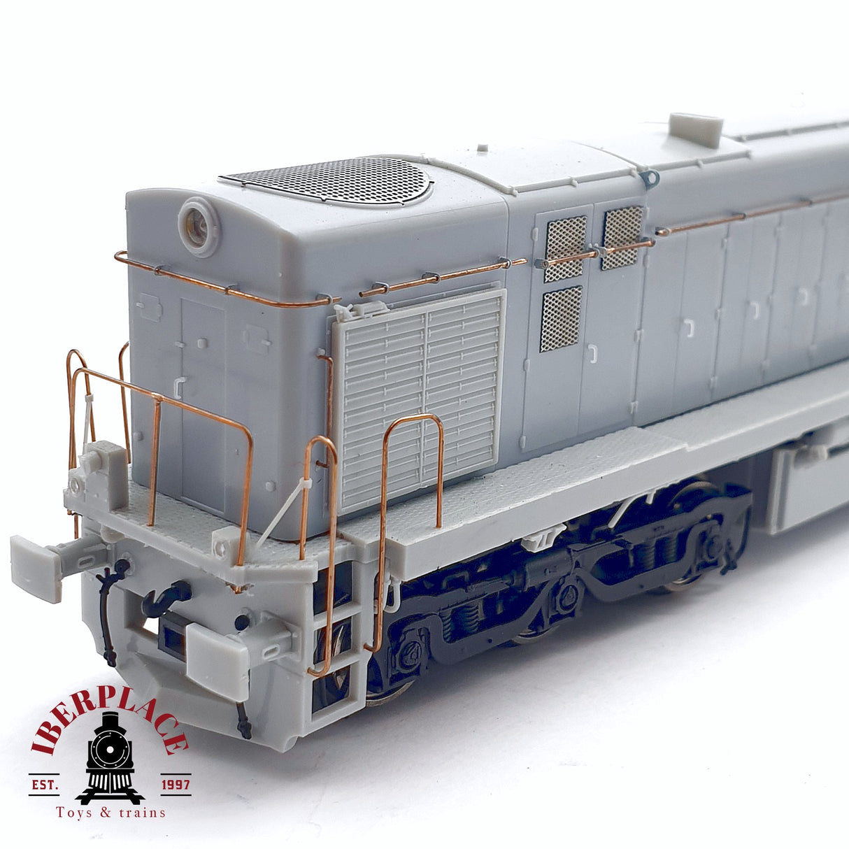 🆕  Mabar - 81315 Locomotora diesel Alco 1300 RENFE SIN PINTAR Modelo DC nueva con caja H0 escala 1:87