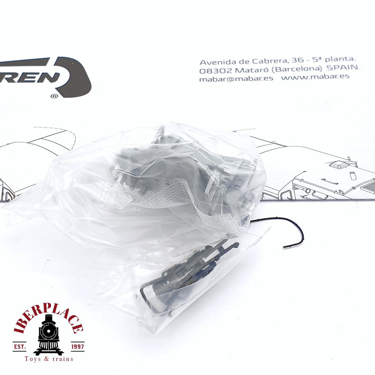 🆕  Mabar - 81315 Locomotora diesel Alco 1300 RENFE SIN PINTAR Modelo DC nueva con caja H0 escala 1:87