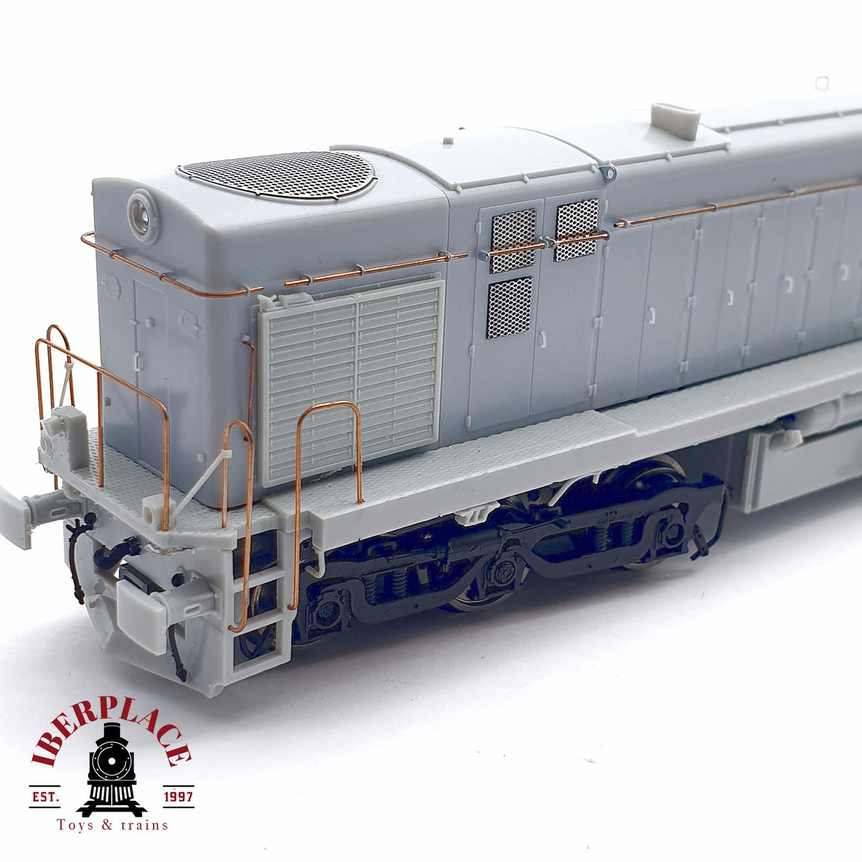 🆕💡 Mabar - 81315 Locomotora diesel Alco 1300 RENFE SIN PINTAR Modelo DC nueva con caja H0 escala 1:87