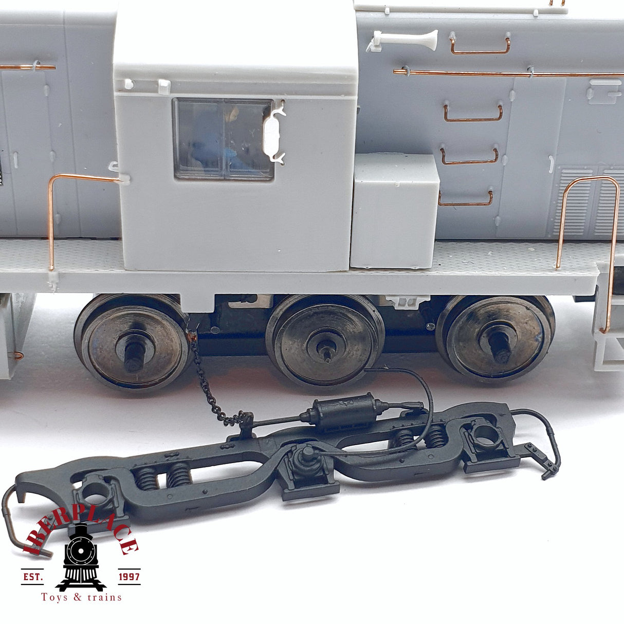 🆕💡 Mabar - 81315 Locomotora diesel Alco 1300 RENFE SIN PINTAR Modelo DC nueva con caja H0 escala 1:87
