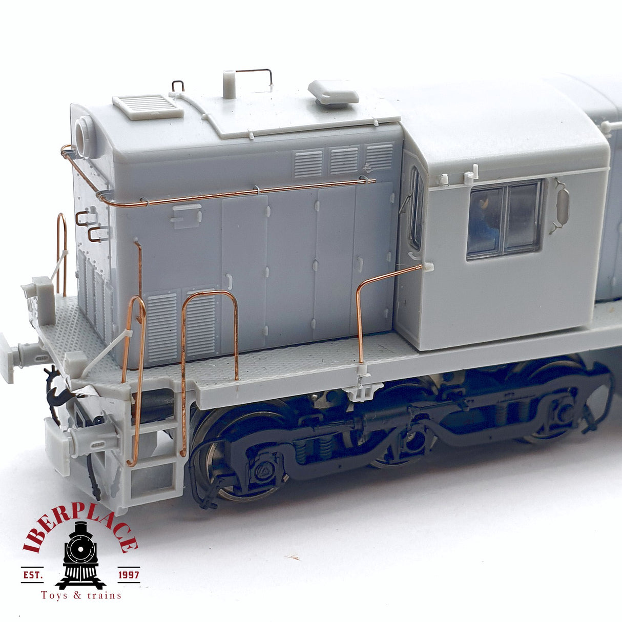 🆕💡 Mabar - 81315 Locomotora diesel Alco 1300 RENFE SIN PINTAR Modelo DC nueva con caja H0 escala 1:87