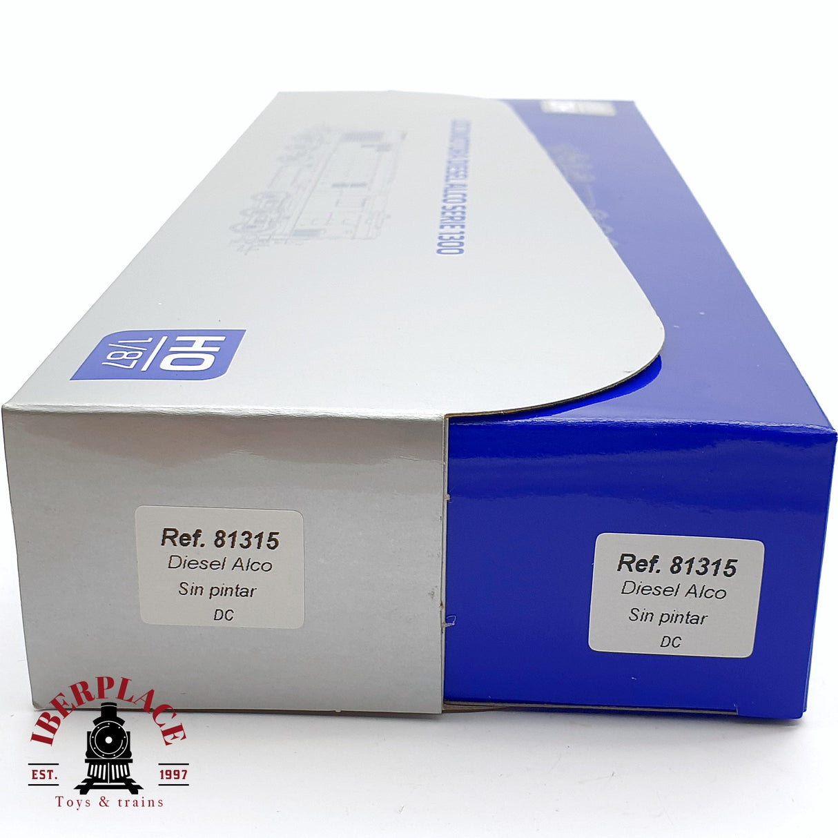 🆕💡 Mabar - 81315 Locomotora diesel Alco 1300 RENFE SIN PINTAR Modelo DC nueva con caja H0 escala 1:87