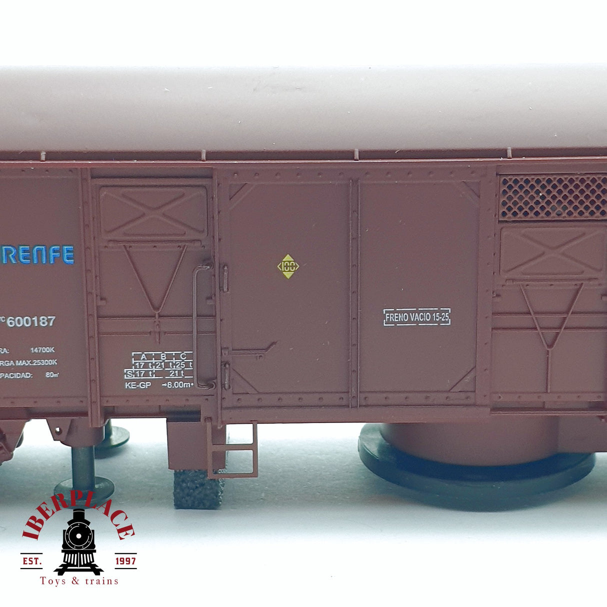 🆕  Mabar - 81800 Vagón limpiavías RENFE 600187 analógico DC Nuevo con caja H0 escala 1:87