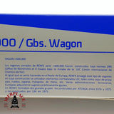 🆕  Mabar - 81800 Vagón limpiavías RENFE 600187 analógico DC Nuevo con caja H0 escala 1:87