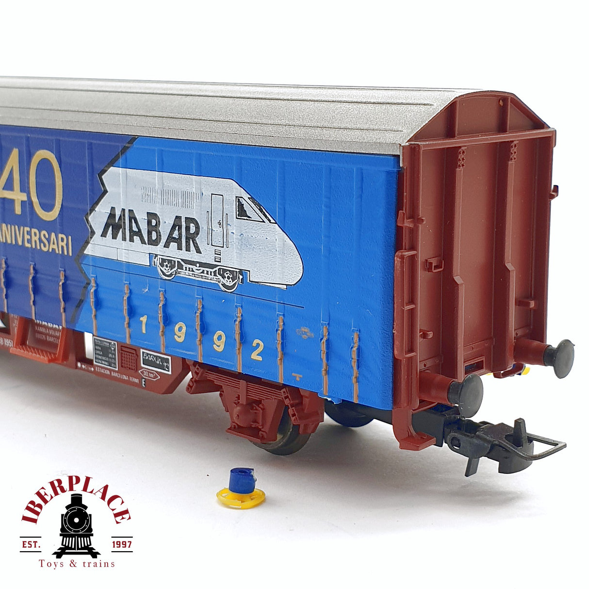 🆕 💡 Electrotren - DC Vagón conmemorativo Mabar 40 aniversario 437 de 500 unidades H0 escala 1:87