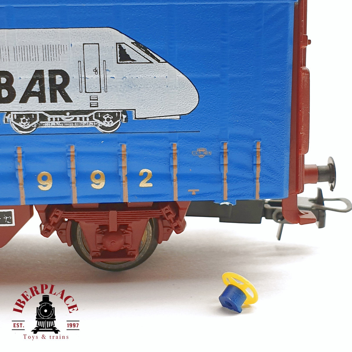 🆕 💡 Electrotren - DC Vagón conmemorativo Mabar 40 aniversario 437 de 500 unidades H0 escala 1:87
