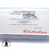 🆕 💡 Electrotren - DC Vagón conmemorativo Mabar 40 aniversario 437 de 500 unidades H0 escala 1:87