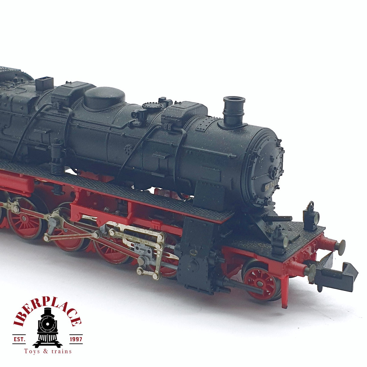 ♻️ 2da mano -  Minitrix 12716 Locomotora de vapor BR 58 1417 DR N escala 1:160