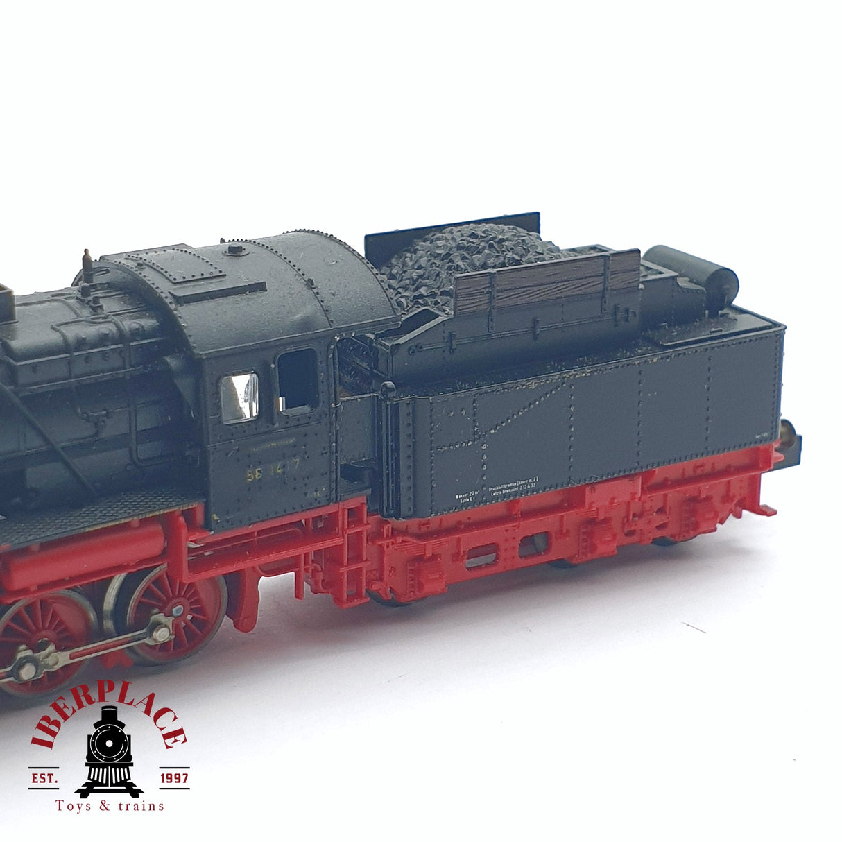 ♻️ 2da mano -  Minitrix 12716 Locomotora de vapor BR 58 1417 DR N escala 1:160