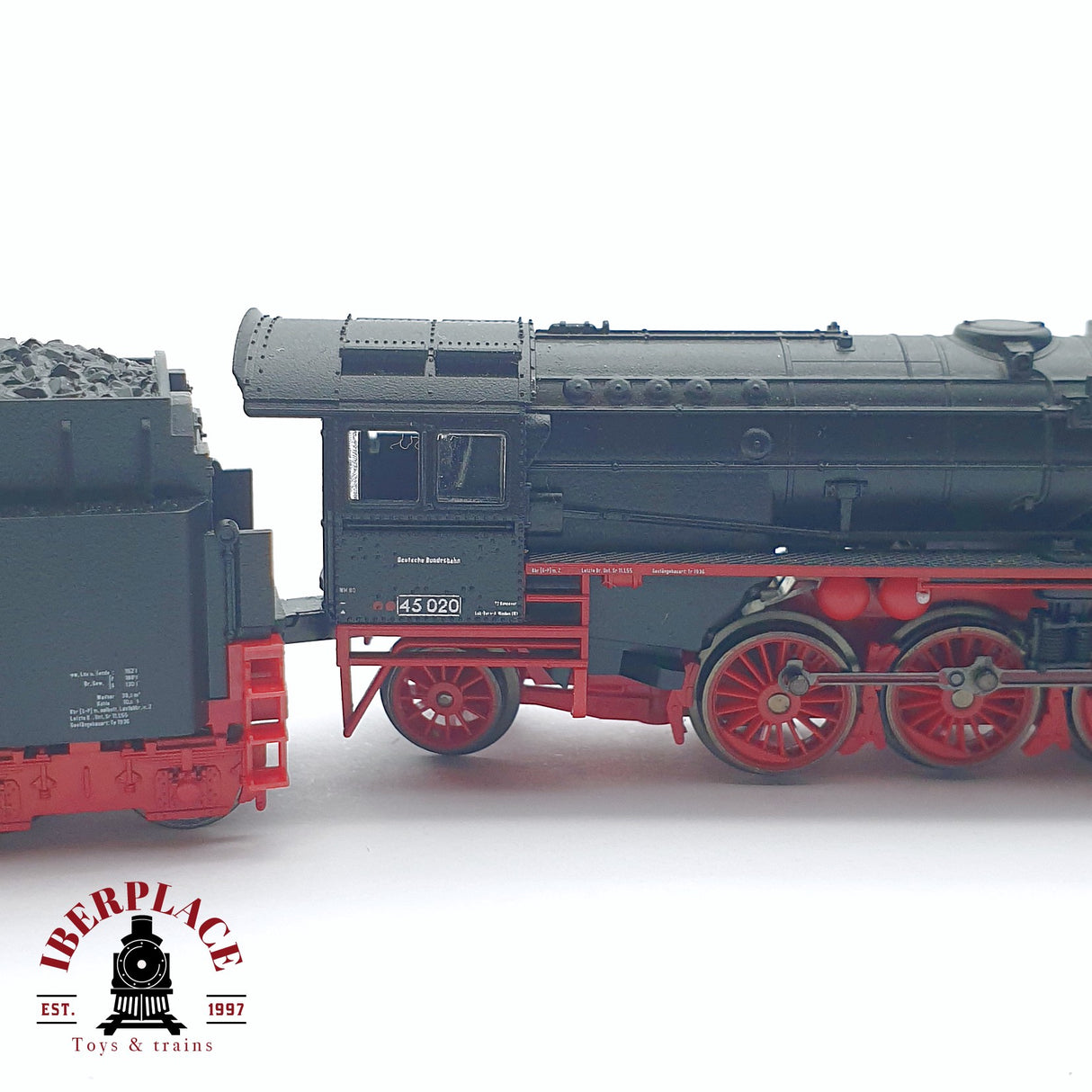 ♻️ 2da mano -  Minitrix 12408 Locomotora de vapor BR 45 020 DB N escala 1:160