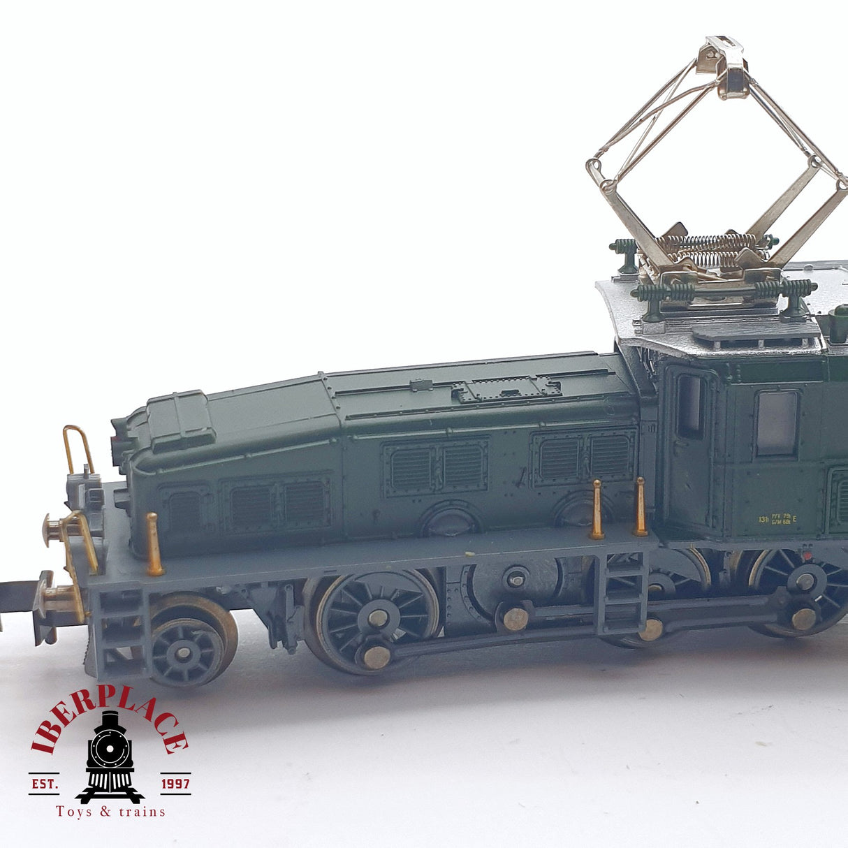 ♻️ 2da mano -  Minitrix 12798 Digital Locomotora eléctrica cocodrilo 13313 Época III SBB N escala 1:160