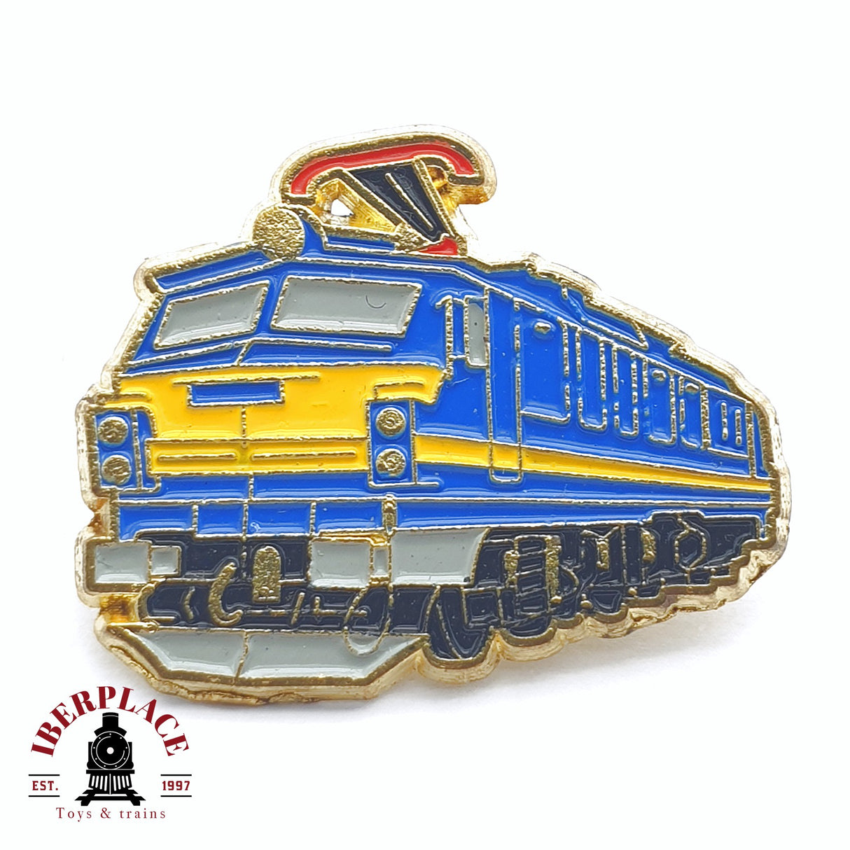 Pin de Colección Mabar: Locomotora Eléctrica – Historia Ferroviaria Española