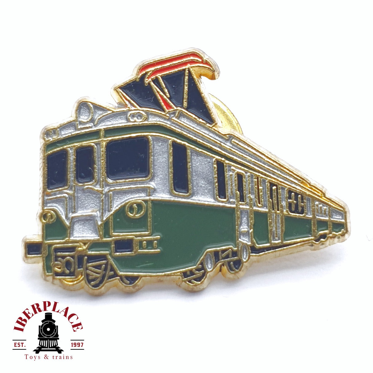 Pin de Colección Mabar: Locomotora Eléctrica – Historia Ferroviaria Española