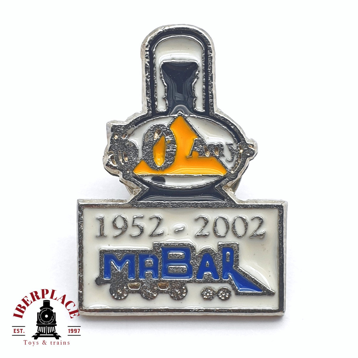 Pin de Colección Mabar: Locomotora Eléctrica – Historia Ferroviaria Española