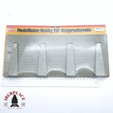 ♻️ 2da mano - Busch 7031 Muro de contención 33.5x14cm H0 escala 1:87