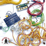 ♻️ 2da mano -  Brawa Faller bombillas, cables panel de distribución H0 escala 1:87