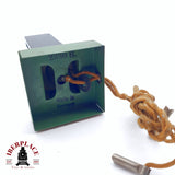 ♻️ 2da mano - Märklin Vintage Señales Poste de parada H en metal  H0 escala 1:87