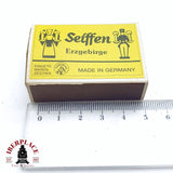 ♻️ 2da mano - Seiffen figuras en minuatura antiguas de madera iglesia arboles