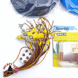 ♻️ 2da mano -  Brawa Faller Noch bombillas, cables figuras H0 escala 1:87
