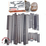 ♻️ 2da mano - 24x Arnold 1930 1010 1121 vías rectas balasto para vías N escala 1:160