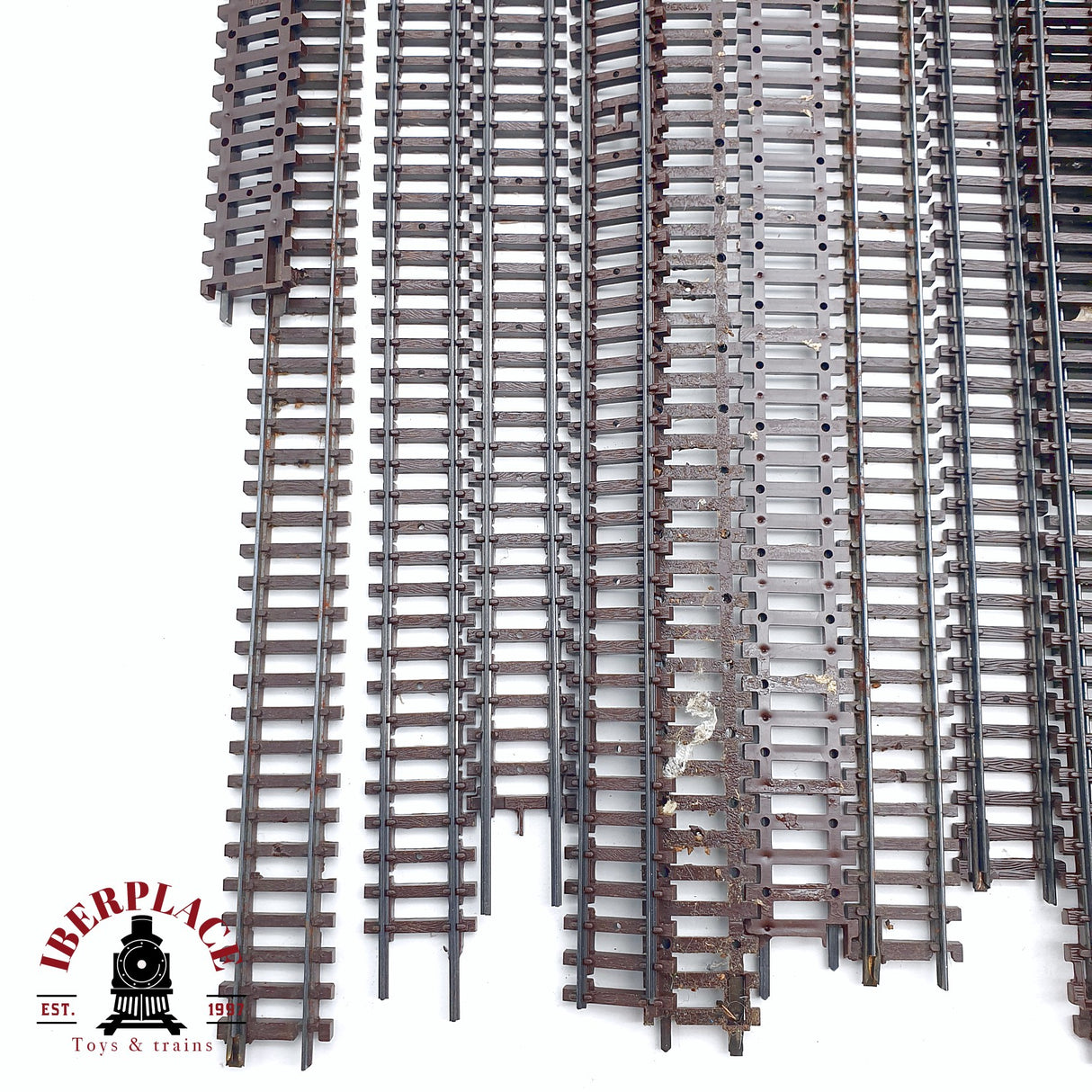 ♻️ 2da mano - 24x Arnold 1930 1010 1121 vías rectas balasto para vías N escala 1:160