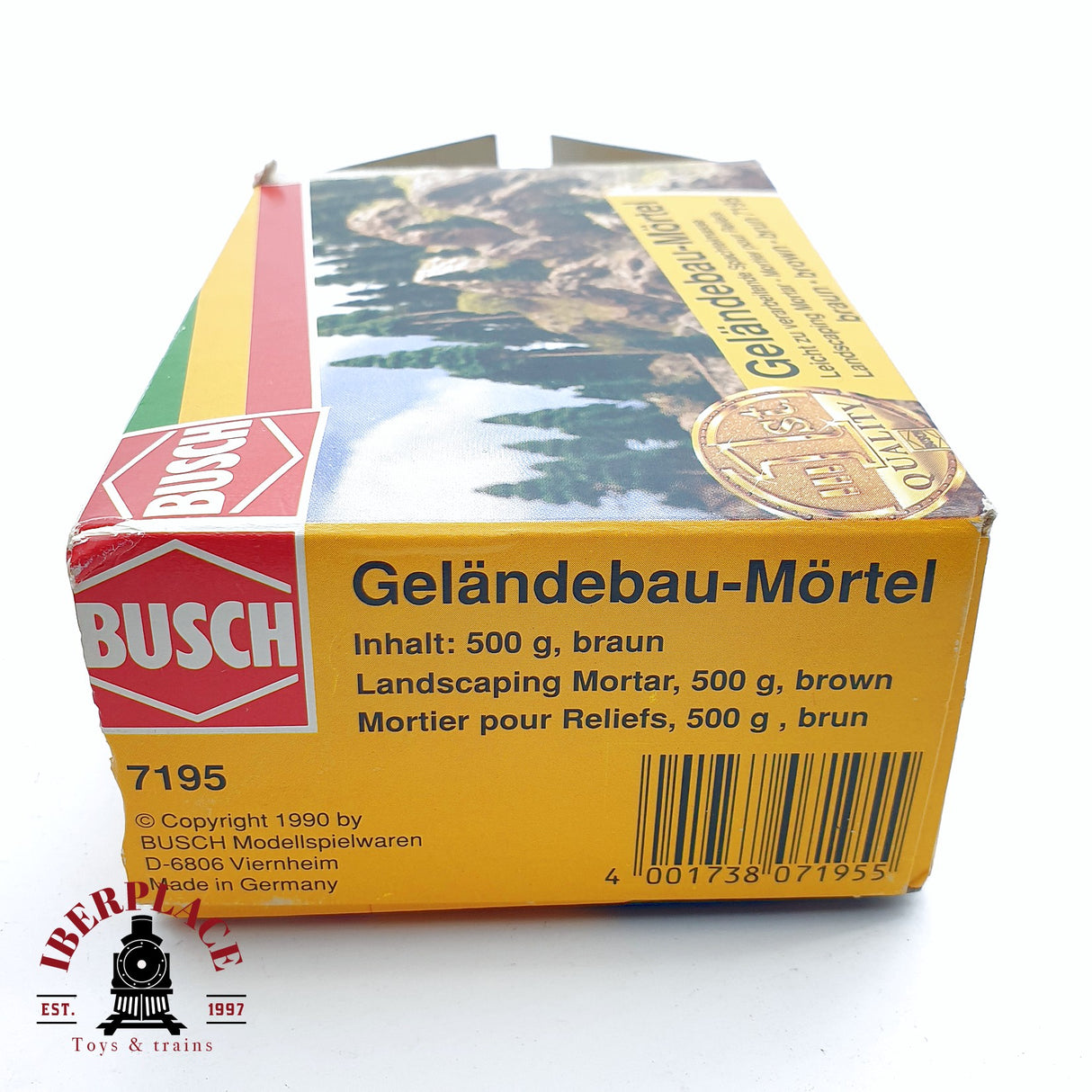 ♻️ 2da mano - Busch 7195 Mortero para construccion de terrenos H0 + N + Z escala