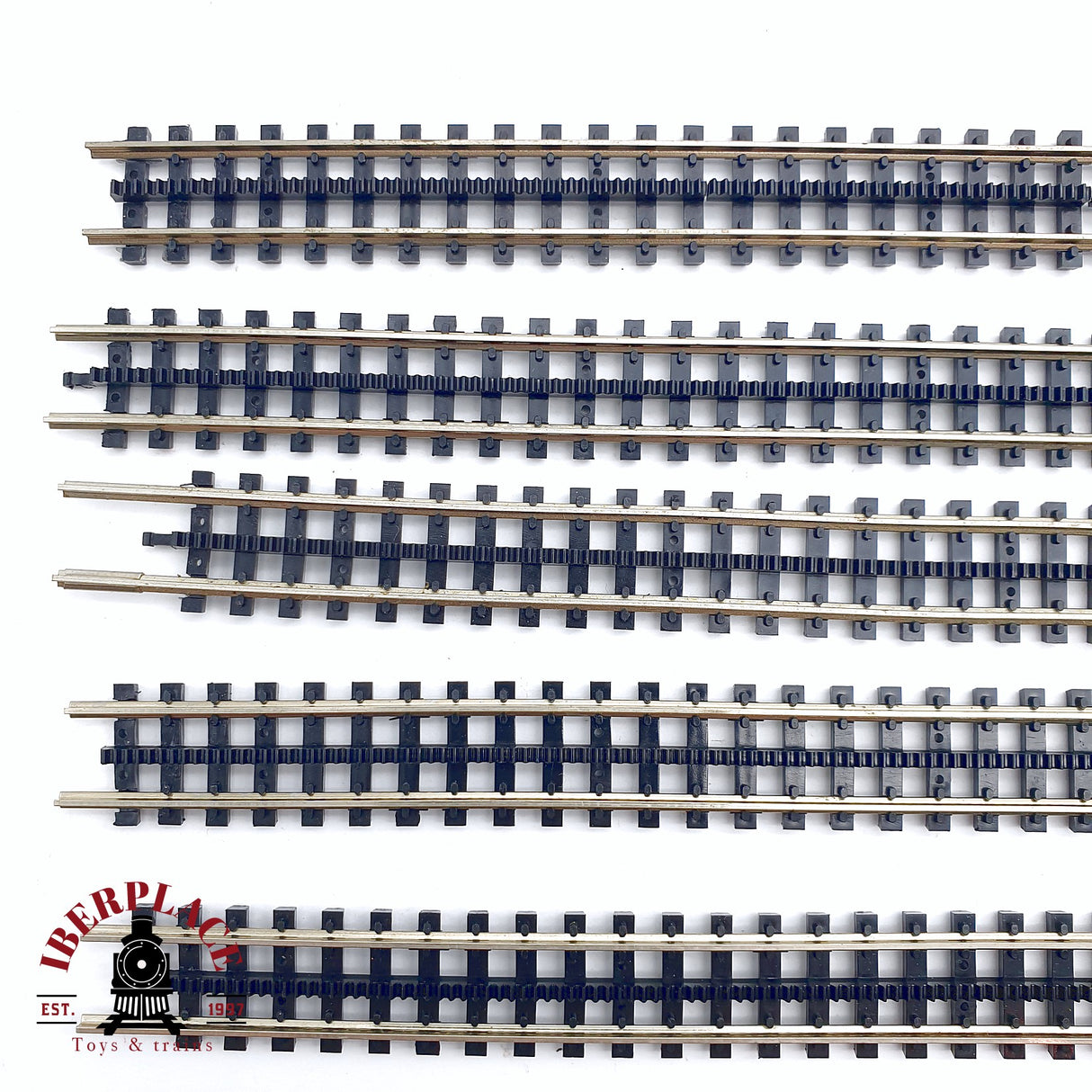 ♻️ 2da mano - 9119 Fleischmann 8x vías flexibles de cremallera N escala 1:160