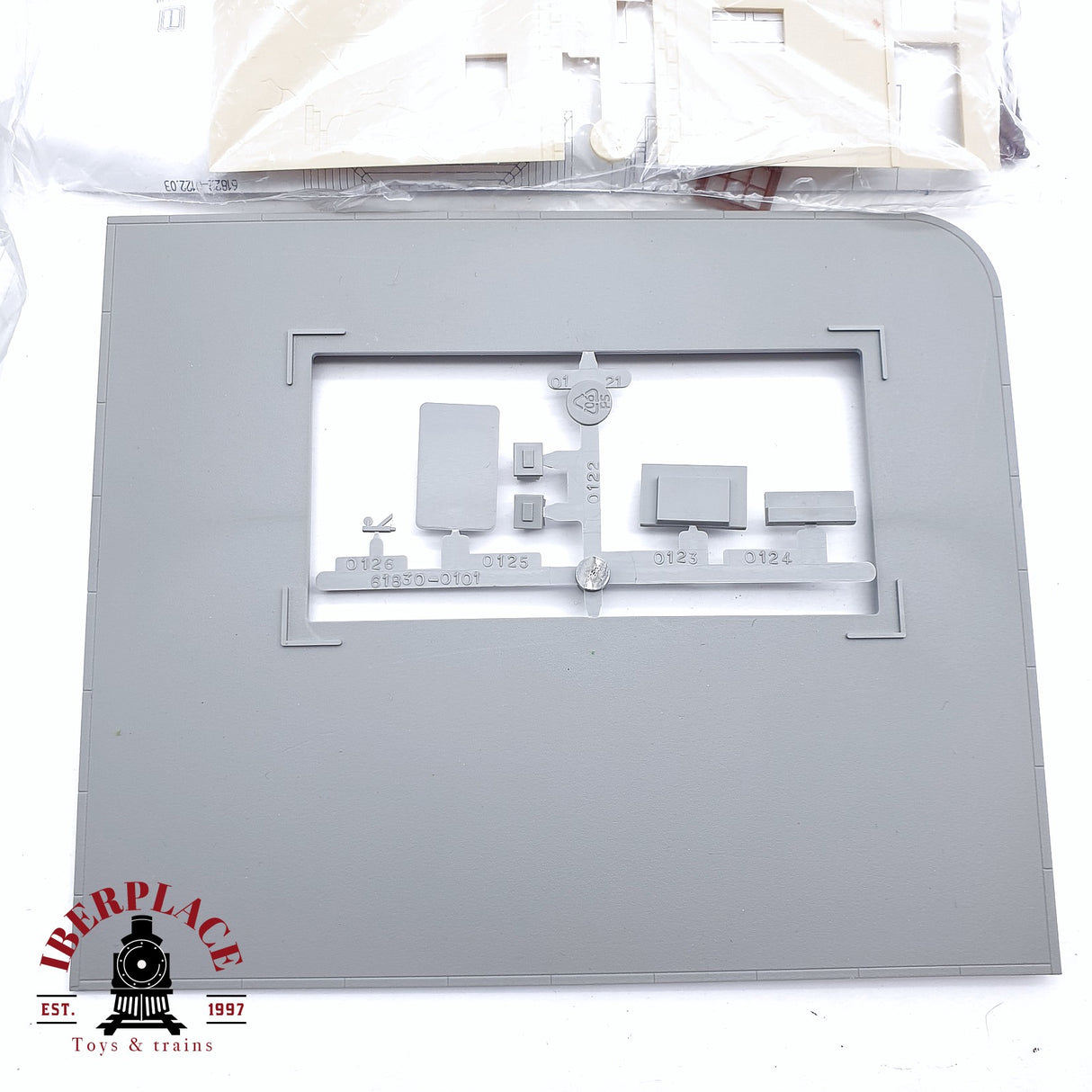 ♻️ 2da mano -  Vollmer Bachmann Taxi stand Deposito shell piezas para repuesto H0 escala 1:87