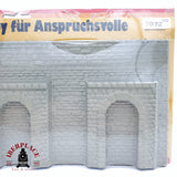 ♻️ 2da mano - Busch 7032 Muro de contención 33.5x14cm H0 escala 1:87