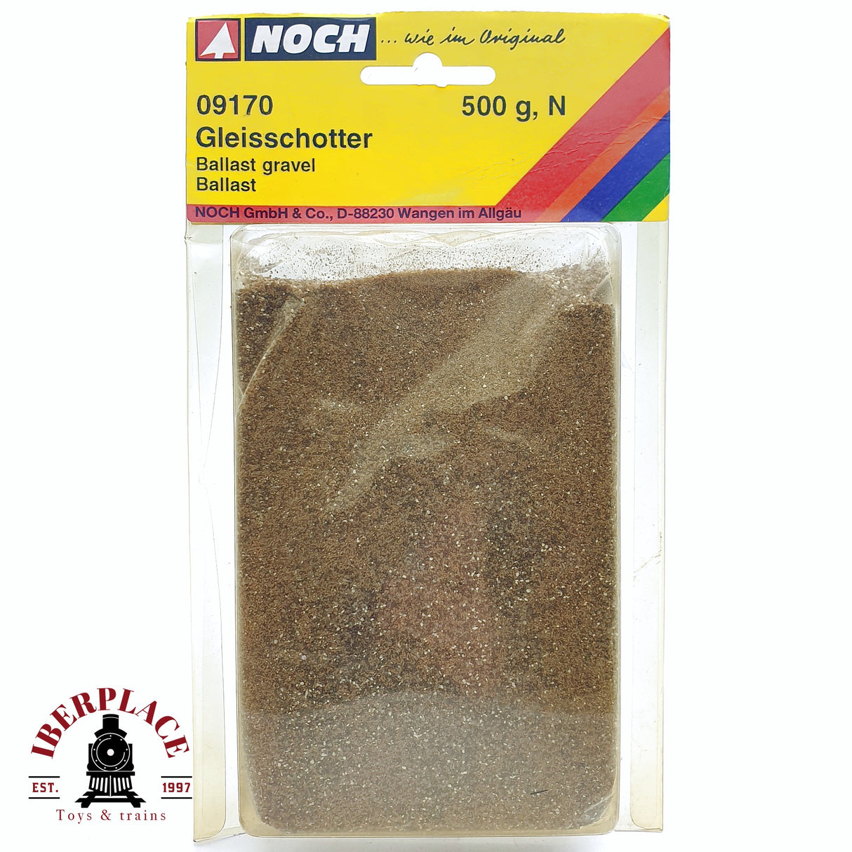 ♻️ 2da mano - Noch 09170 balasto ferroviario N escala 1:160