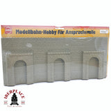 ♻️ 2da mano - Busch 7032 Muro de contención 33.5x14cm H0 escala 1:87