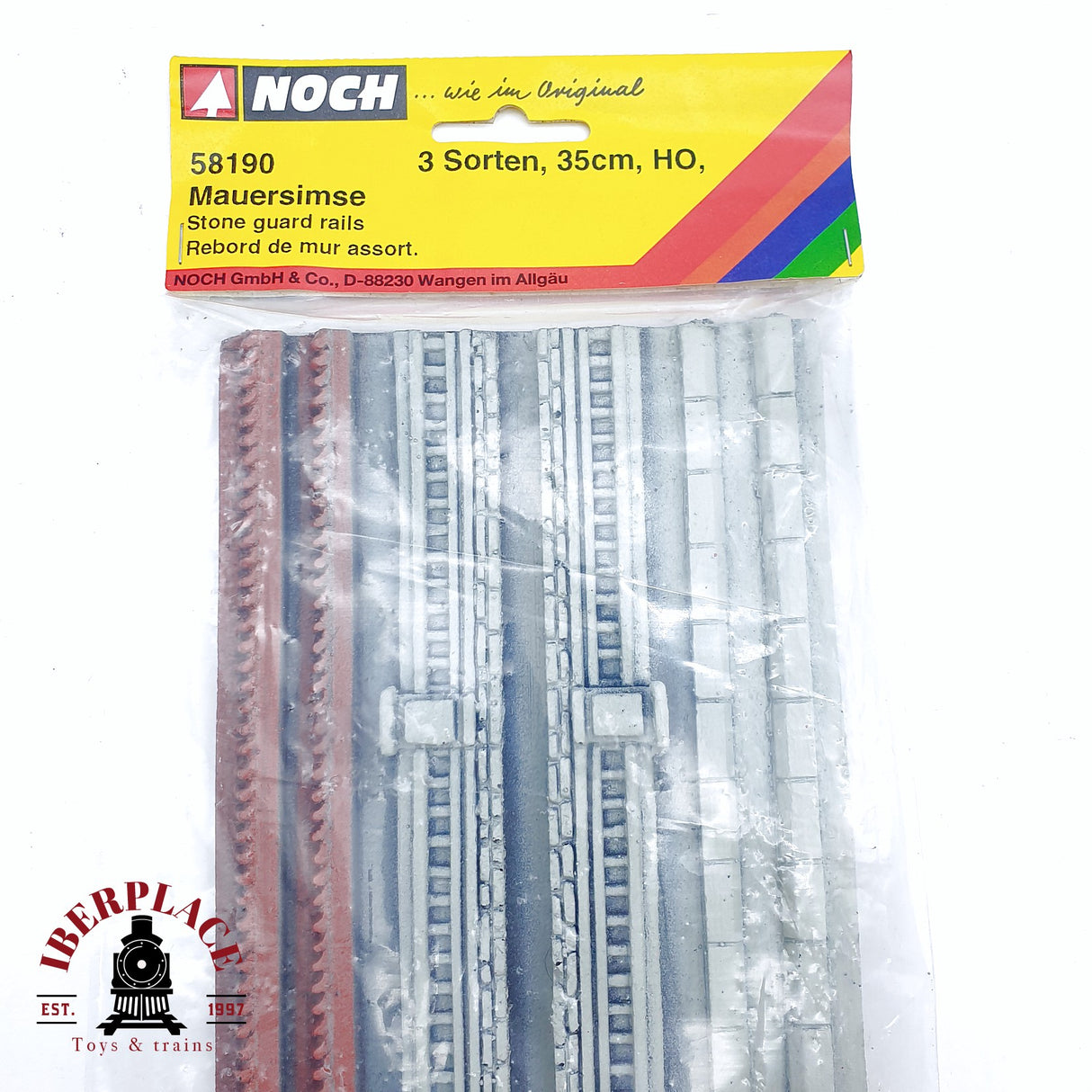 ♻️ 2da mano - Noch 58190 cornisas 35cm H0 escala 1:87