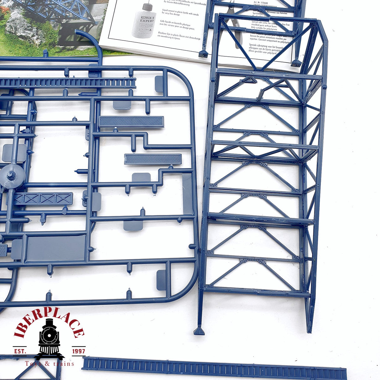 ♻️ 2da mano -  Faller 222580 piezas de repuesto para Puente del valle de Bietschtal N escala 1:160