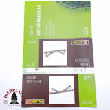 ♻️ 2da mano -  Faller 222580 piezas de repuesto para Puente del valle de Bietschtal N escala 1:160