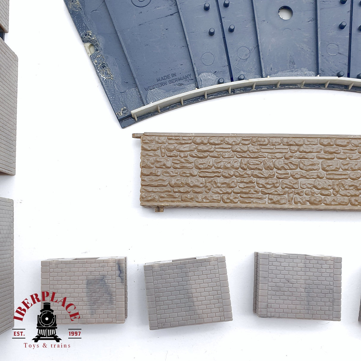 ♻️ 2da mano -  Arnold Rápido pilares, rampa, portal tunel N escala 1:160