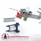 ♻️ 2da mano -  Faller figuras barreras de paso a nivel bancos ventanas etc H0 escala 1:87