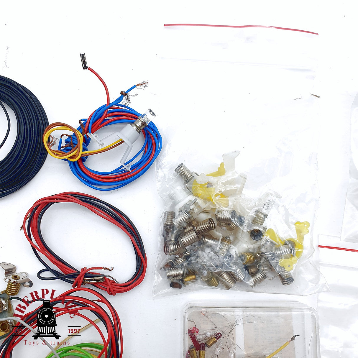 ♻️ 2da mano -  Brawa Faller bombillas, cables panel de distribución H0 escala 1:87