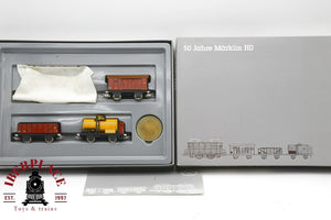 Märklin set de vagones mercancías en metal sin usar H0 escala 1:87 ho 00