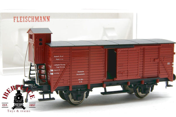 Fleischmann 5355 vagón mercancías DB 145 864  H0 escala 1:87 ho 00