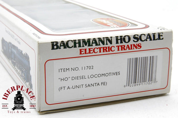 Bachmann 11702 caja vacia locomotora Santa fe H0 escala 1:87 ho 00