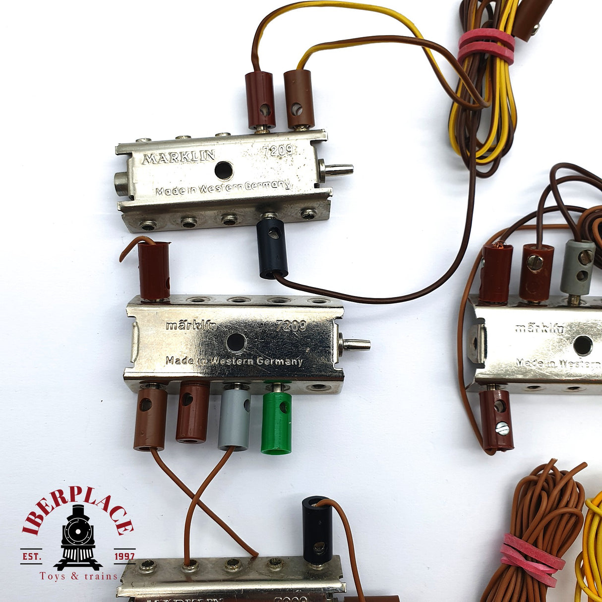 ♻️ 2da mano -  Märklin 6x 7209 Placas de distribución H0 escala 1:87 EH010 2/2