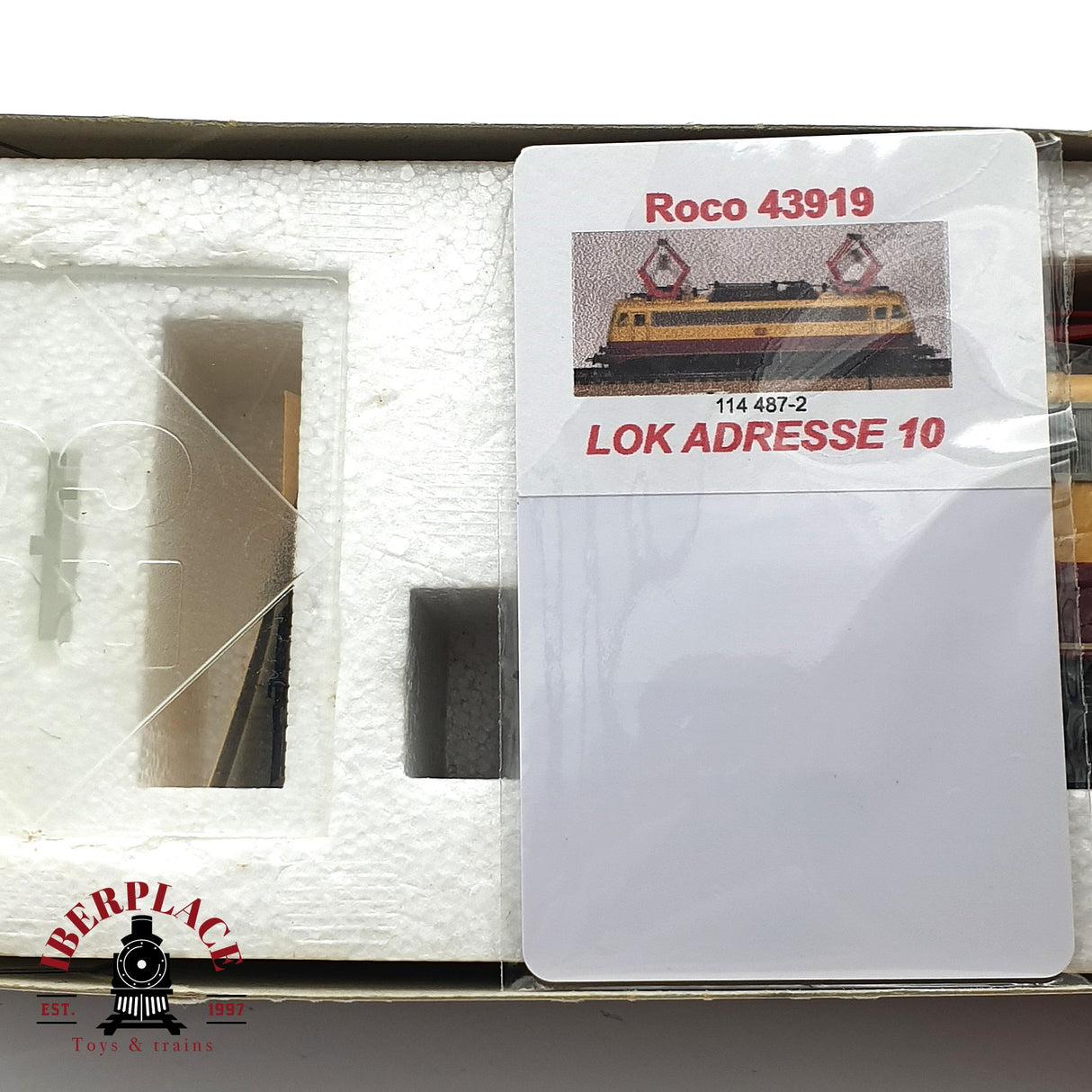 ♻️ 2da mano - AC Roco 43919 Digital Locomotora BR 114 DB H0 escala 1:87 EH010